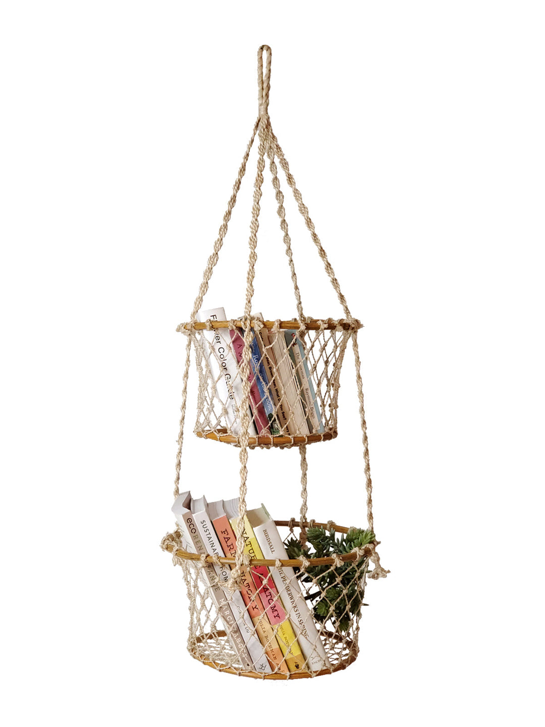 Jhuri Double Hanging Basket by KORISSA