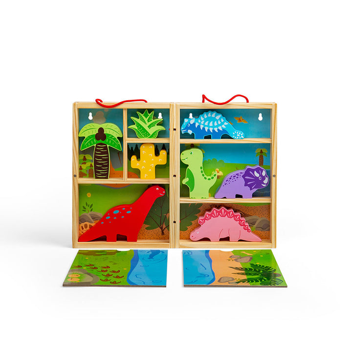 Dinosaur Animal Playbox by Bigjigs Toys US