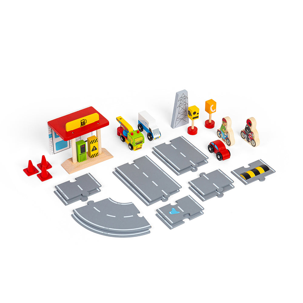 Roadway Accessory Pack by Bigjigs Toys US