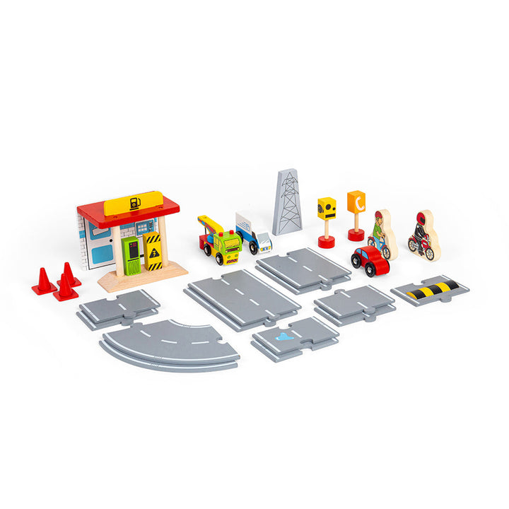 Roadway Accessory Pack by Bigjigs Toys US