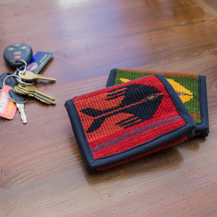 Guatemalan Billfold Wallet by Upavim Crafts