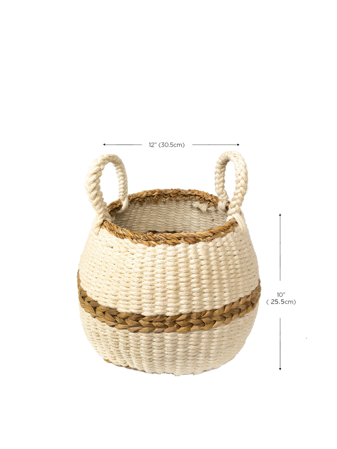 Ula Blanco Basket by KORISSA