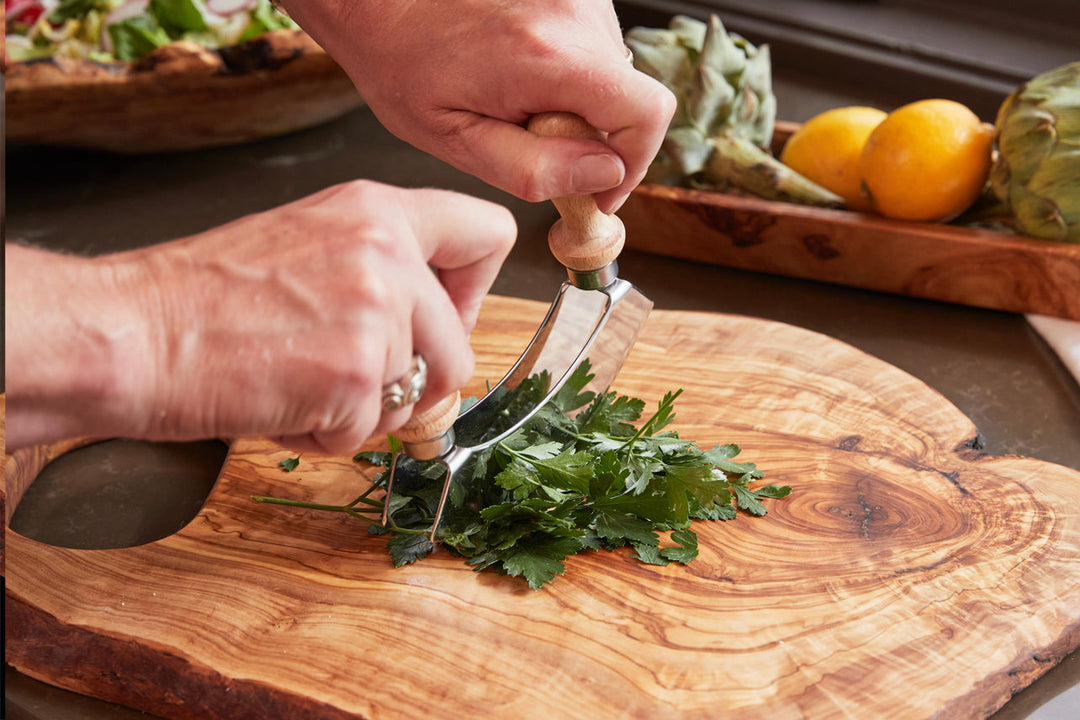 Italian Olivewood Charcuterie & Cutting Board - Large by Verve Culture