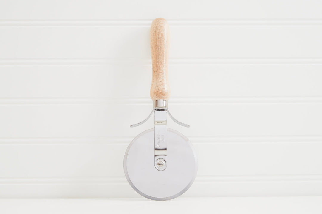 Italian Beechwood Pizza Slicer by Verve Culture