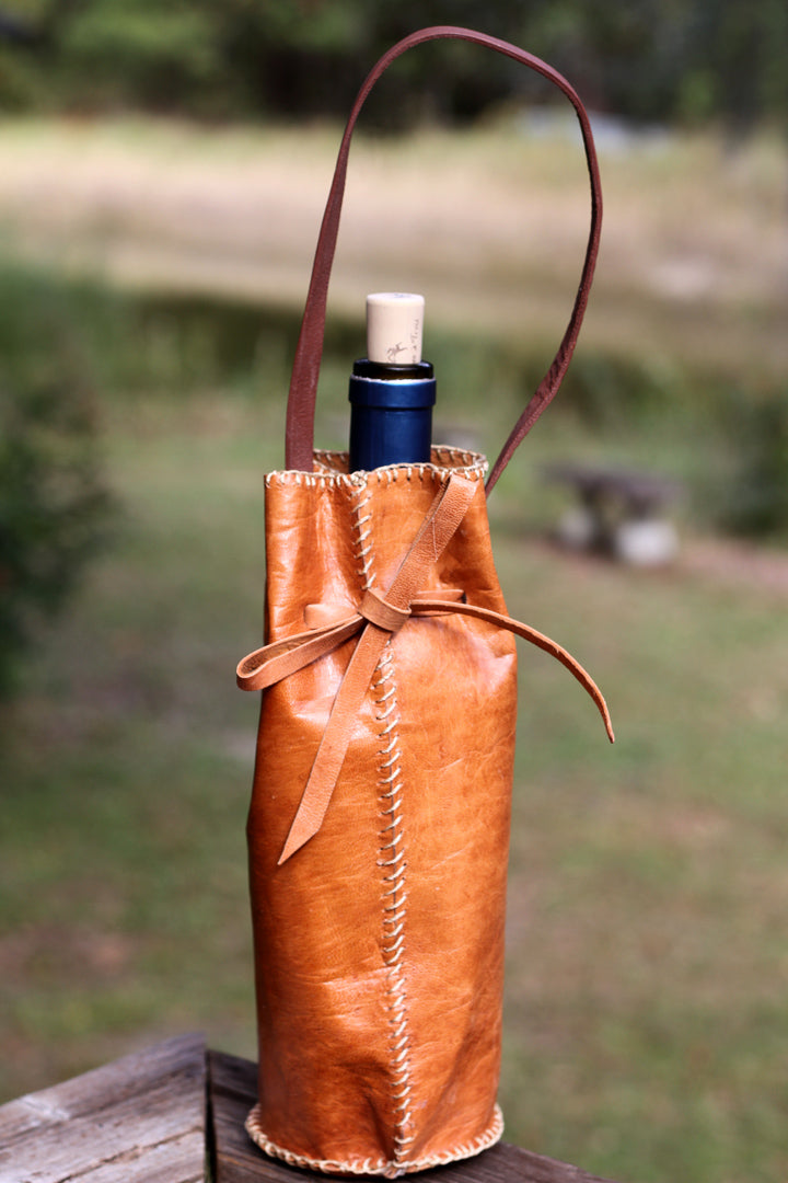 Leather Bottle Holder by 2nd Story Goods