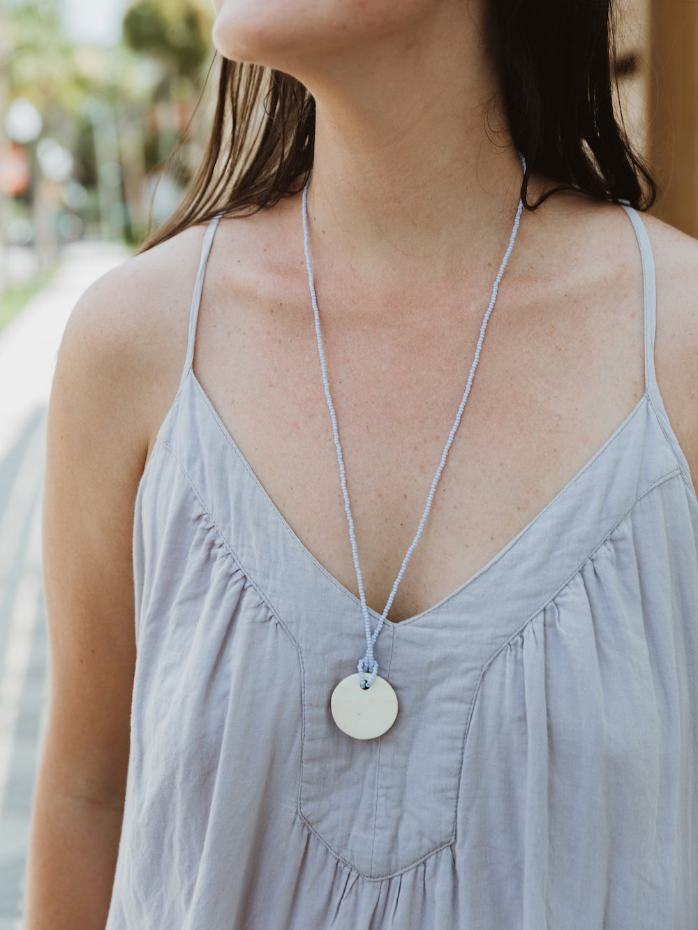 Bone Pendant Necklace by 2nd Story Goods