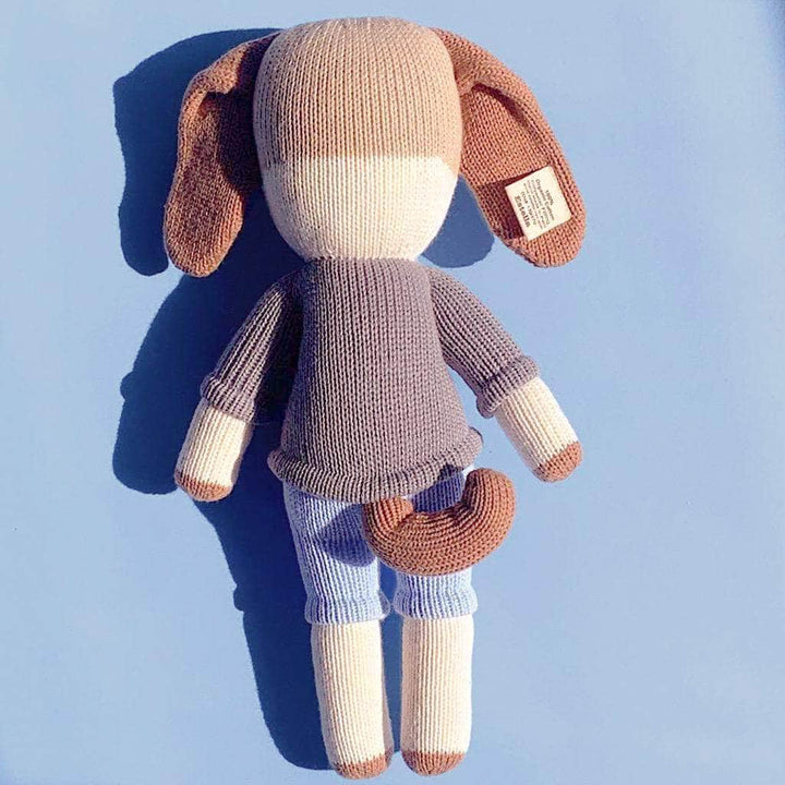 Organic Knit Doll, Frank Dog by Estella