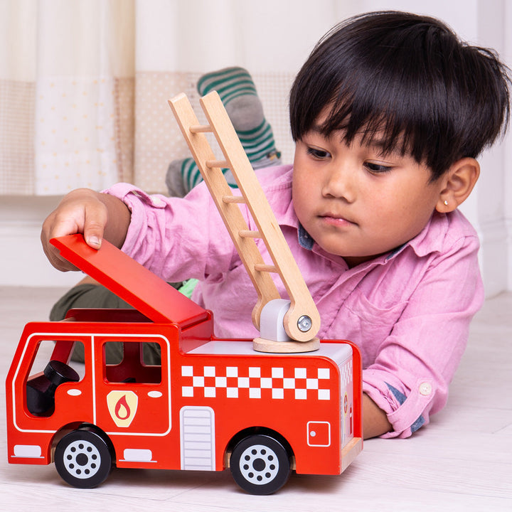 City Fire Engine by Bigjigs Toys US