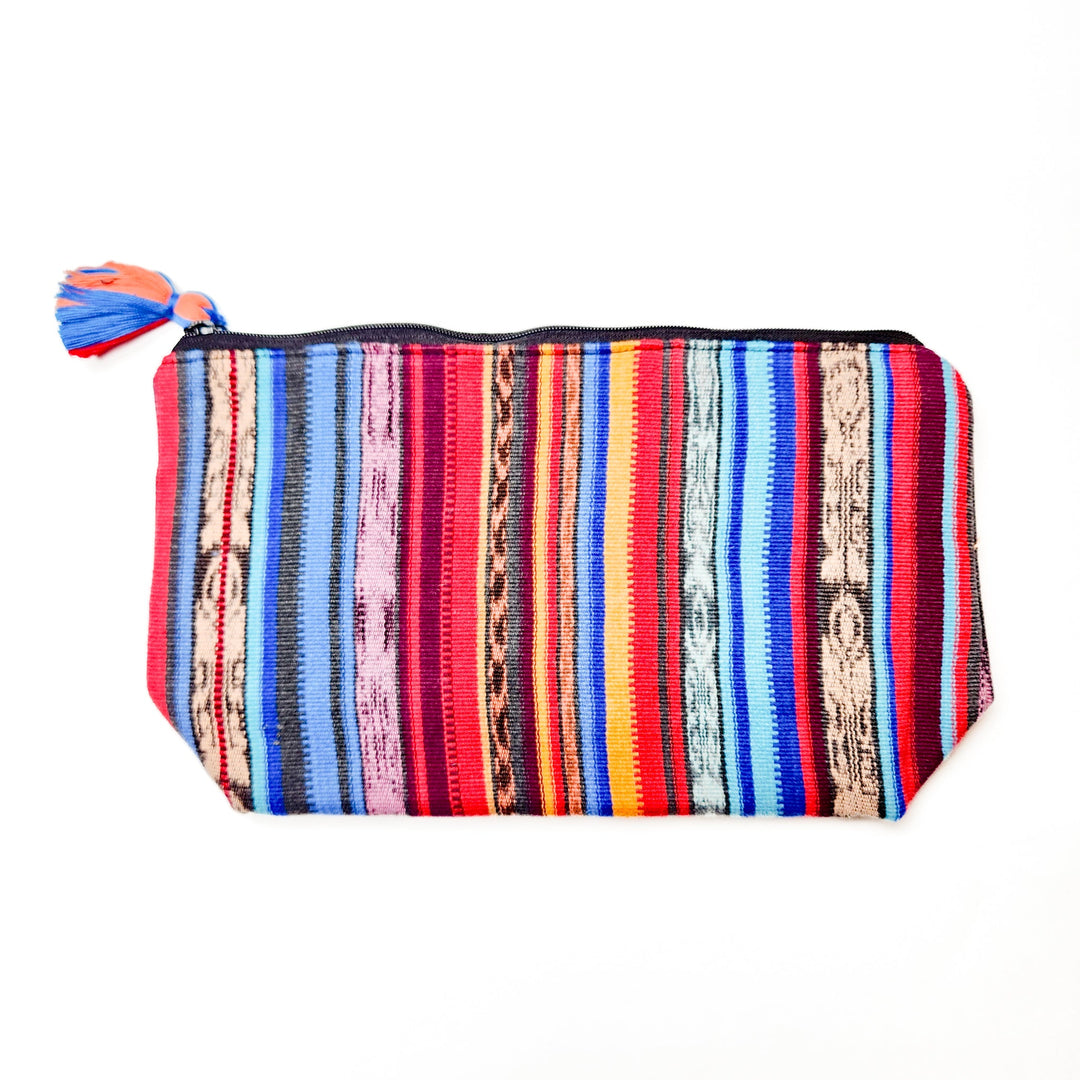 Plastic-Lined Cosmetic Travel Bag by Upavim Crafts