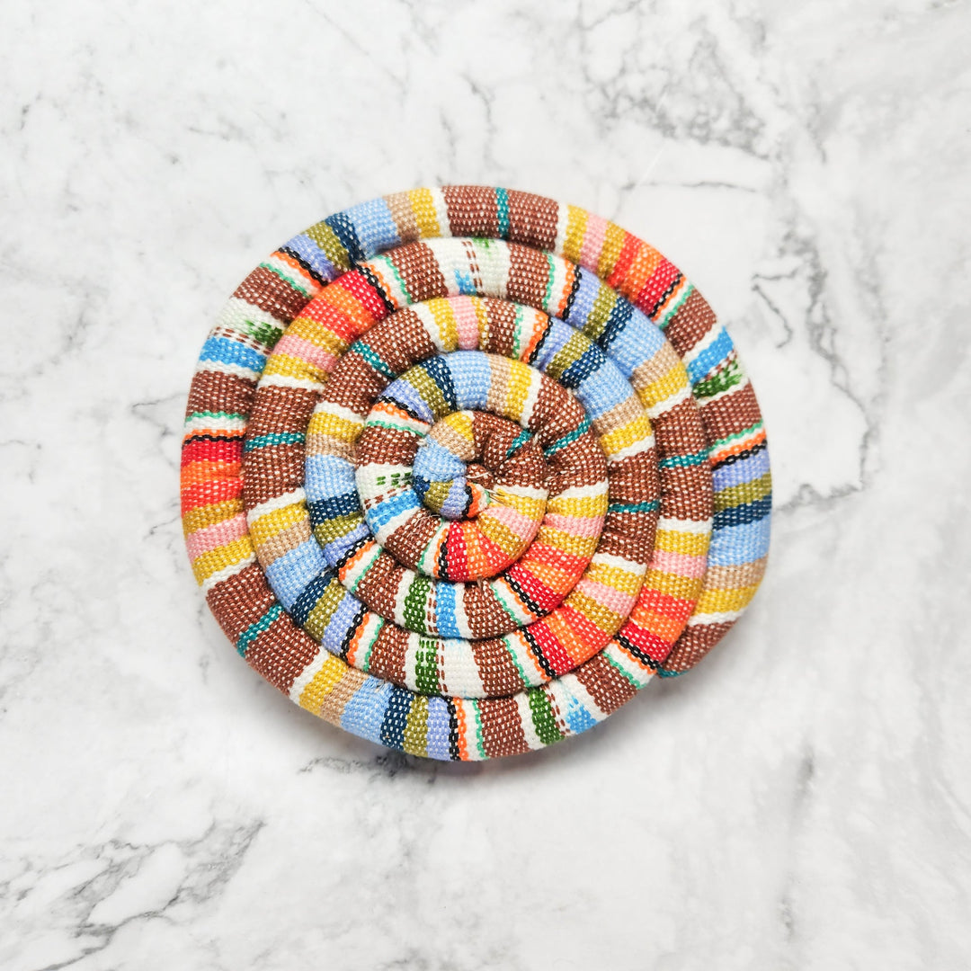 Medium Spiral Spiced Trivet by Upavim Crafts