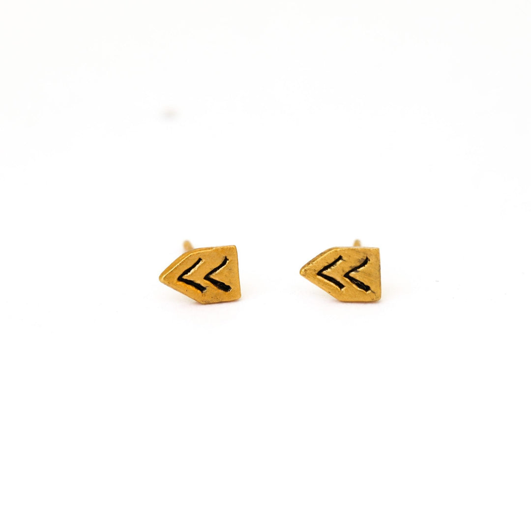 Chevron studs